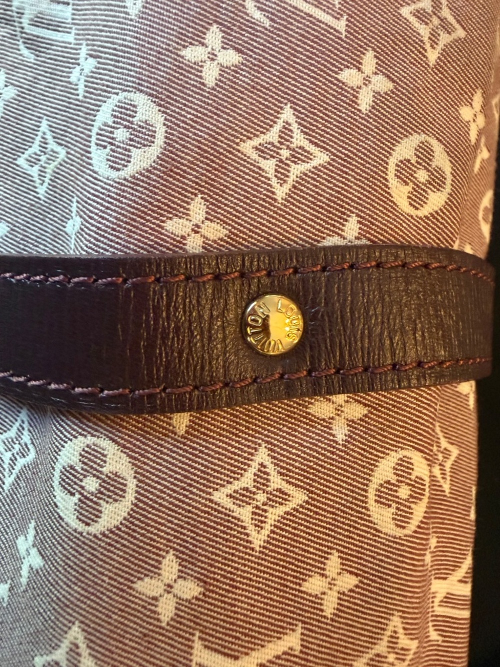 Louis Vuitton Vintage 2012 Sepia Monogram Idylle Saumur PM 20 Canvas Crossbody - Picture 10 of 16